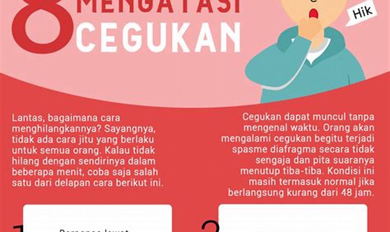 cara mengatasi cegukan